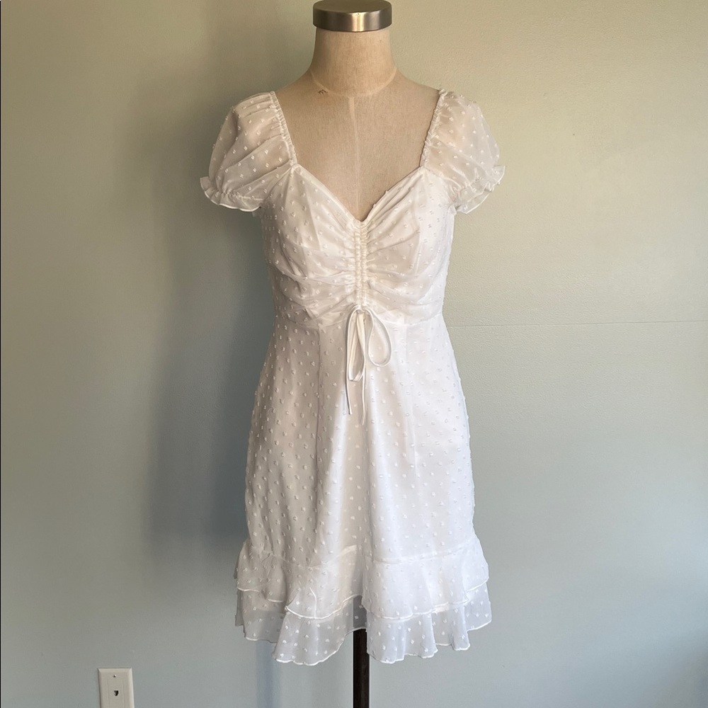 Set of two White Mini Dresses - Picture 2 of 14